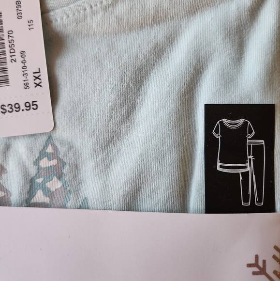 La Vie En Rose 2 piece pyjama set - Picture 4 of 4